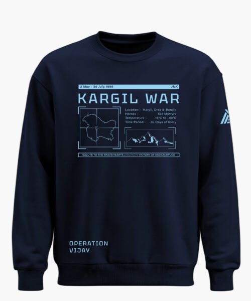 KARGIL WAR VICTORY CLASSIC SWEATSHIRT