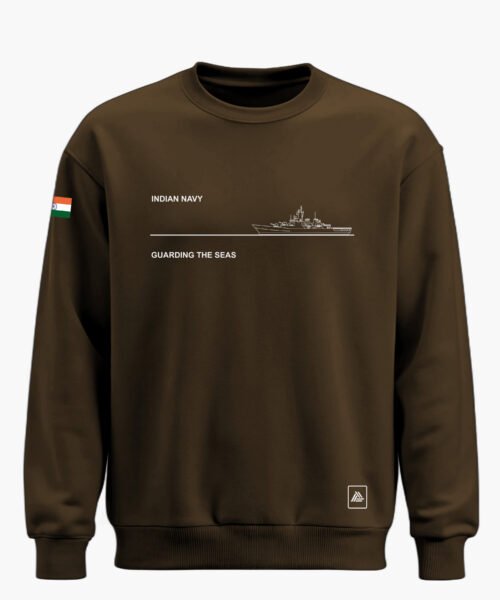 INDIAN NAVY GUARDING THE SEAS CLASSIC SWEATSHIRT