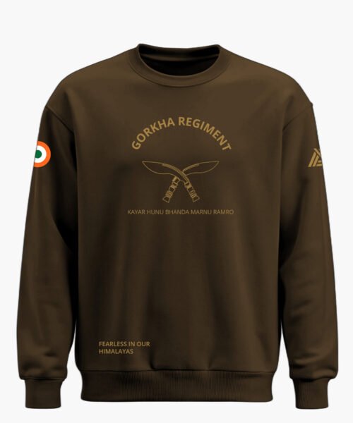 GORKHA REGIMENT FEARLESS CLASSIC SWEATSHIRT