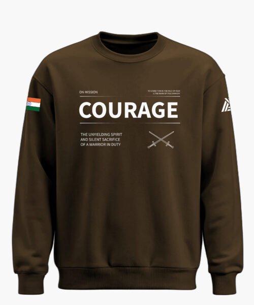 COURAGE SILENT SACRIFICE CLASSIC SWEATSHIRT