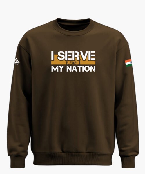 I SERVE MY NATION CLASSIC SWEATSHIRT