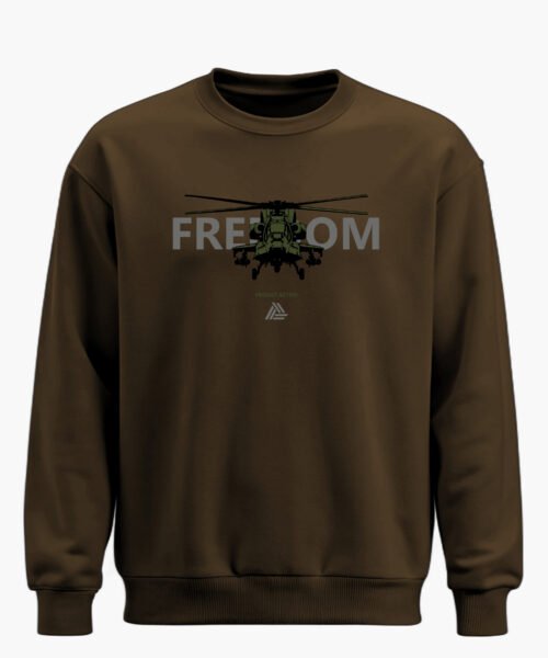 APACHE HELICOPTER FREEDOM CLASSIC SWEATSHIRT