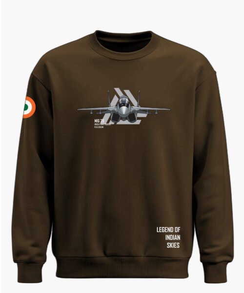 MIG 29 LEGEND OF INDIAN SKIES CLASSIC SWEATSHIRT