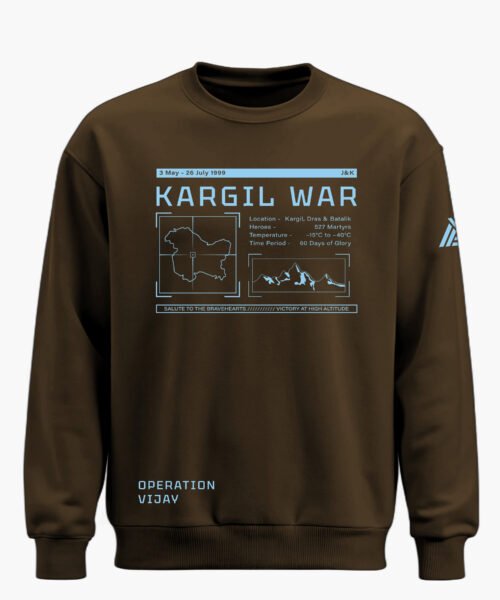 KARGIL WAR VICTORY CLASSIC SWEATSHIRT