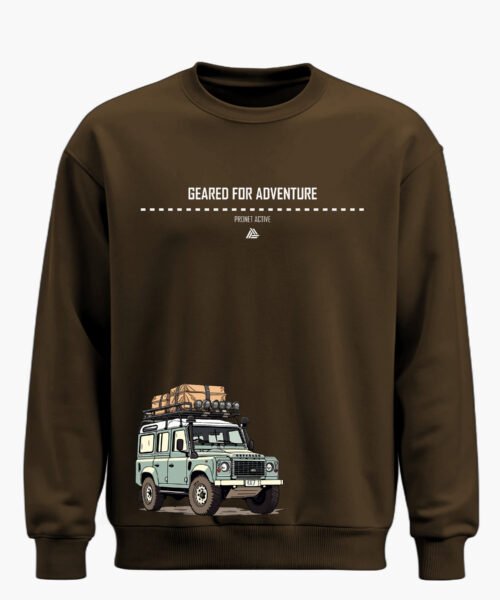GEARED FOR ADVENTURE CLASSIC SWEATSHIRT