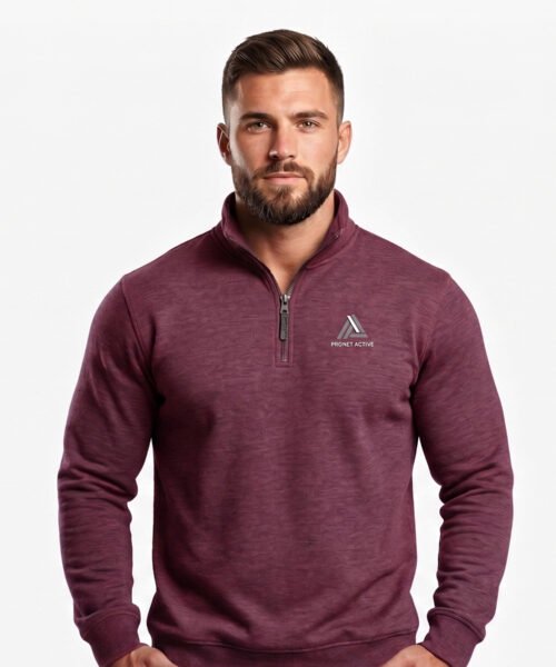 PRONET ACTIVE LEGACY HALF ZIP SWEATSHIRT
