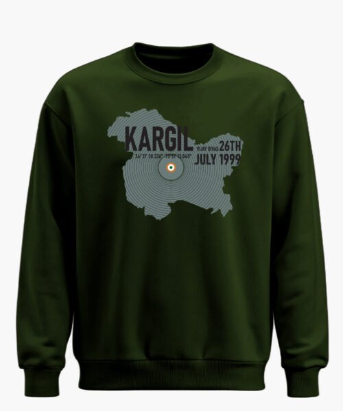 KARGIL VIJAY DIWAS TRIBUTE CLASSIC SWEATSHIRT