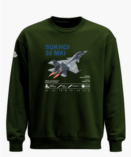 SU-30MKI SUPERIORITY CLASSIC SWEATSHIRT