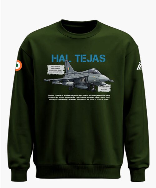 HAL TEJAS MK1A INDIGENOUS CLASSIC SWEATSHIRT