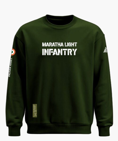 MARATHA LIGHT INFANTRY THE WARRIOR CLASSIC SWEATSHIRT