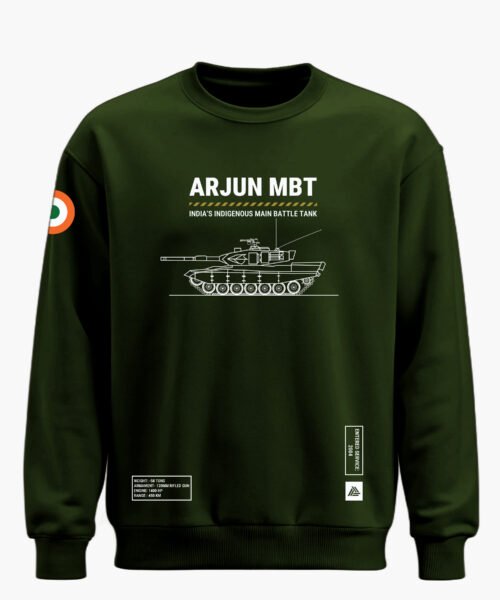 ARJUN MBT MADE IN INDIA ARMOR CLASSIC SWEATSHIRT