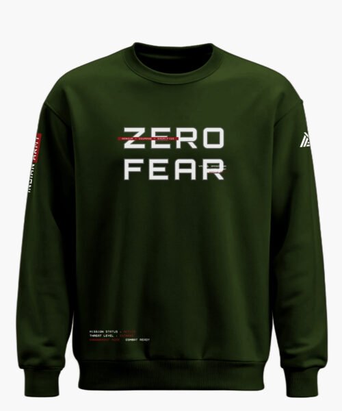 INDIAN ARMY ZERO FEAR CLASSIC SWEATSHIRT