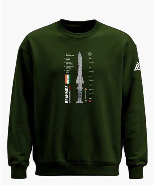 BRAHMOS MISSILE CLASSIC SWEATSHIRT