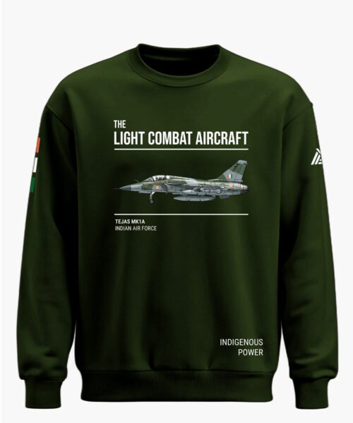 TEJAS MK1 A INDIGENOUS POWER CLASSIC SWEATSHIRT
