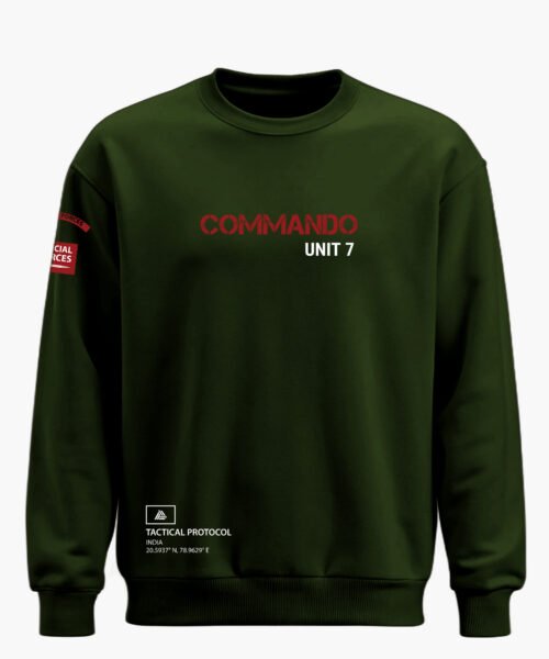 COMMANDO UNIT 7 CLASSIC SWEATSHIRT