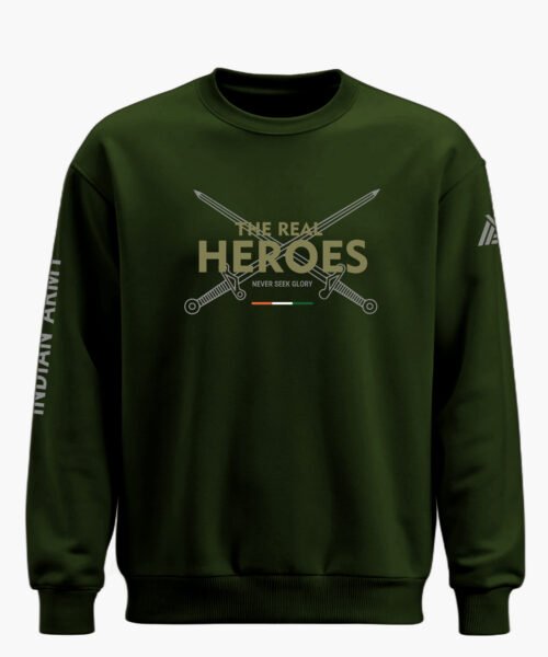 THE REAL HEROES CLASSIC SWEATSHIRT