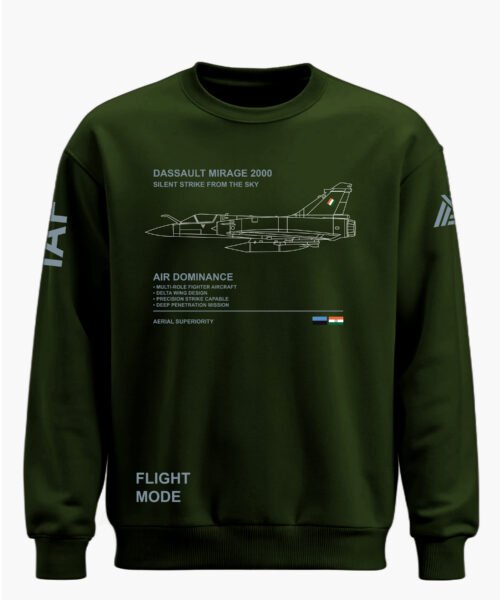 MIRAGE 2000 FLIGHT MODE CLASSIC SWEATSHIRT