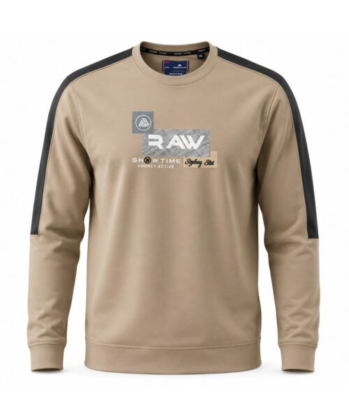 RAW SHOWTIME CREWNECK FULL SLEEVES T-SHIRT