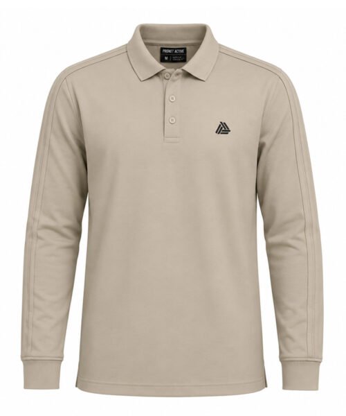 PRONET ACTIVE PRIME POLO FULL SLEEVES T-SHIRT
